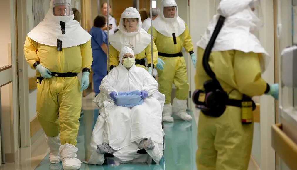disposable hazmat suit